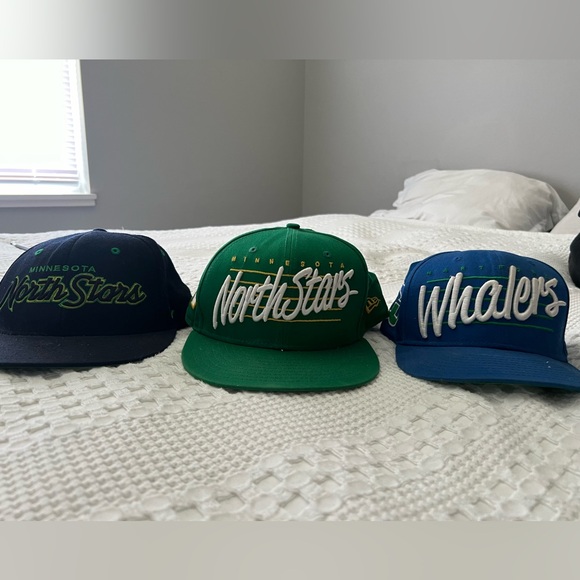 NHL Vintage Logo Hats - Picture 1 of 7